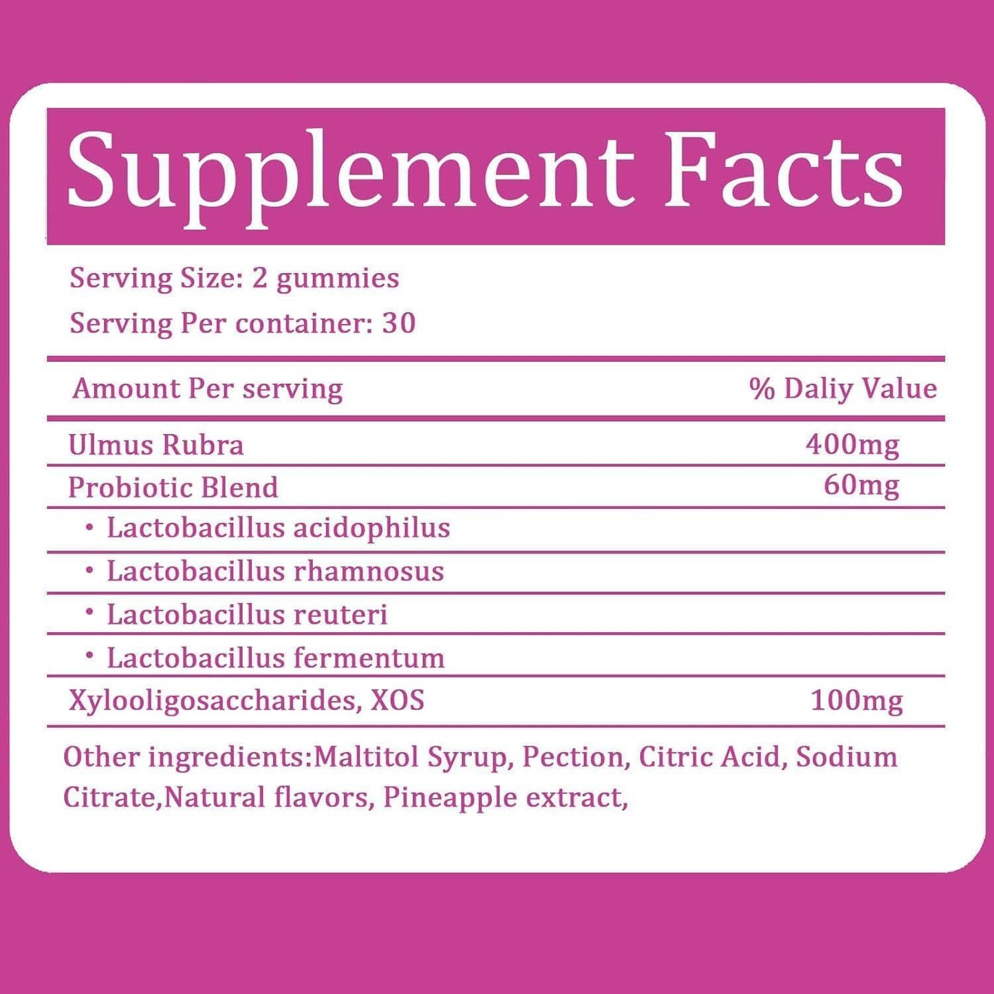 Feminine Wellness Probiotic Gummies™